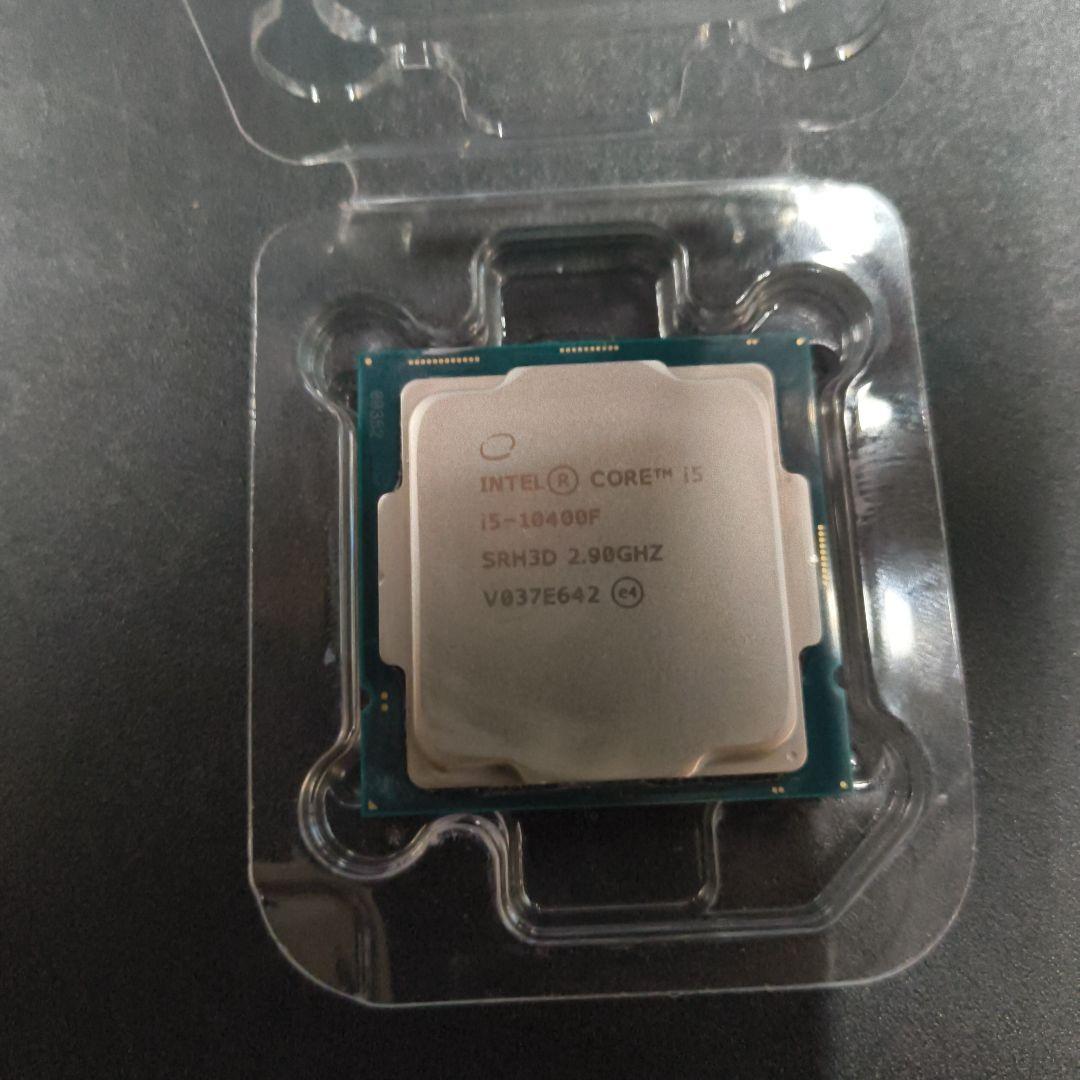 Intel Core i5 10400F 動作確認済み