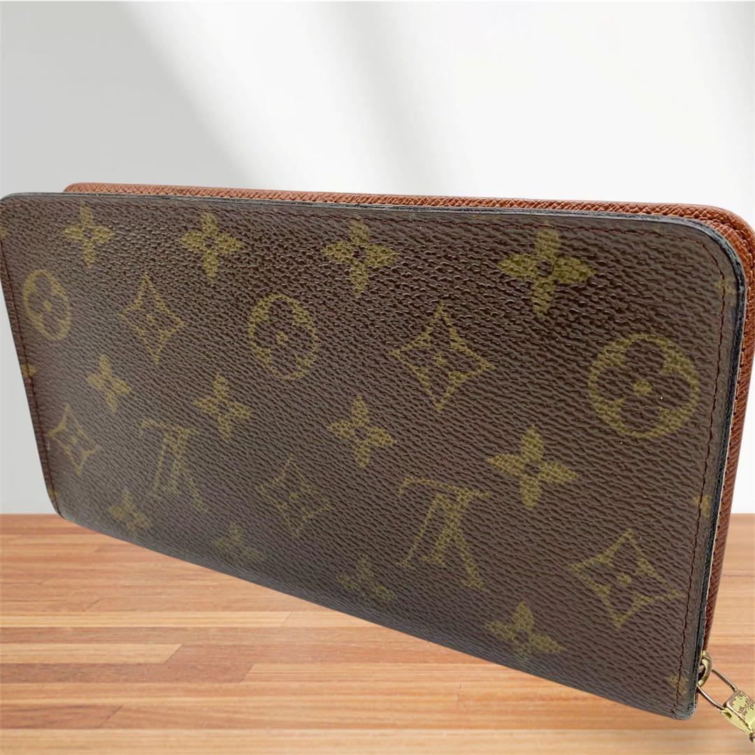 【極美品】ルイヴィトン 財布 モノグラム ポルトモネ ジップ 長財布　Z3