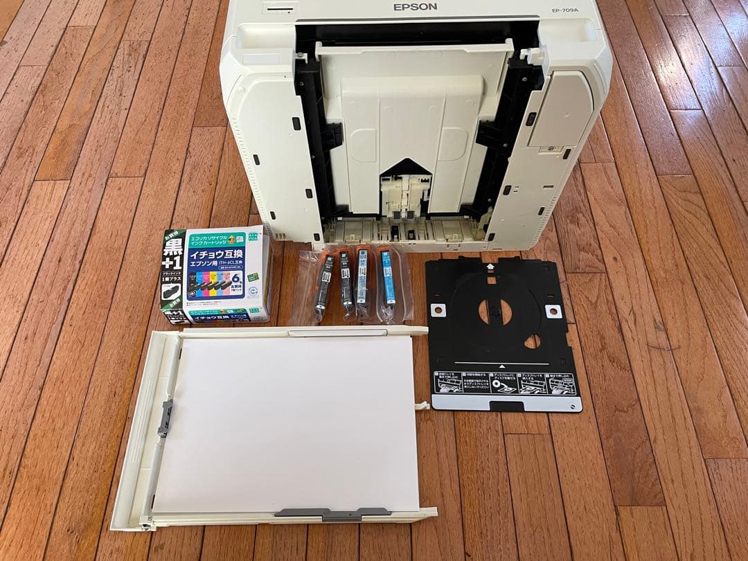 EPSON EP-709A ホワイト プリンター