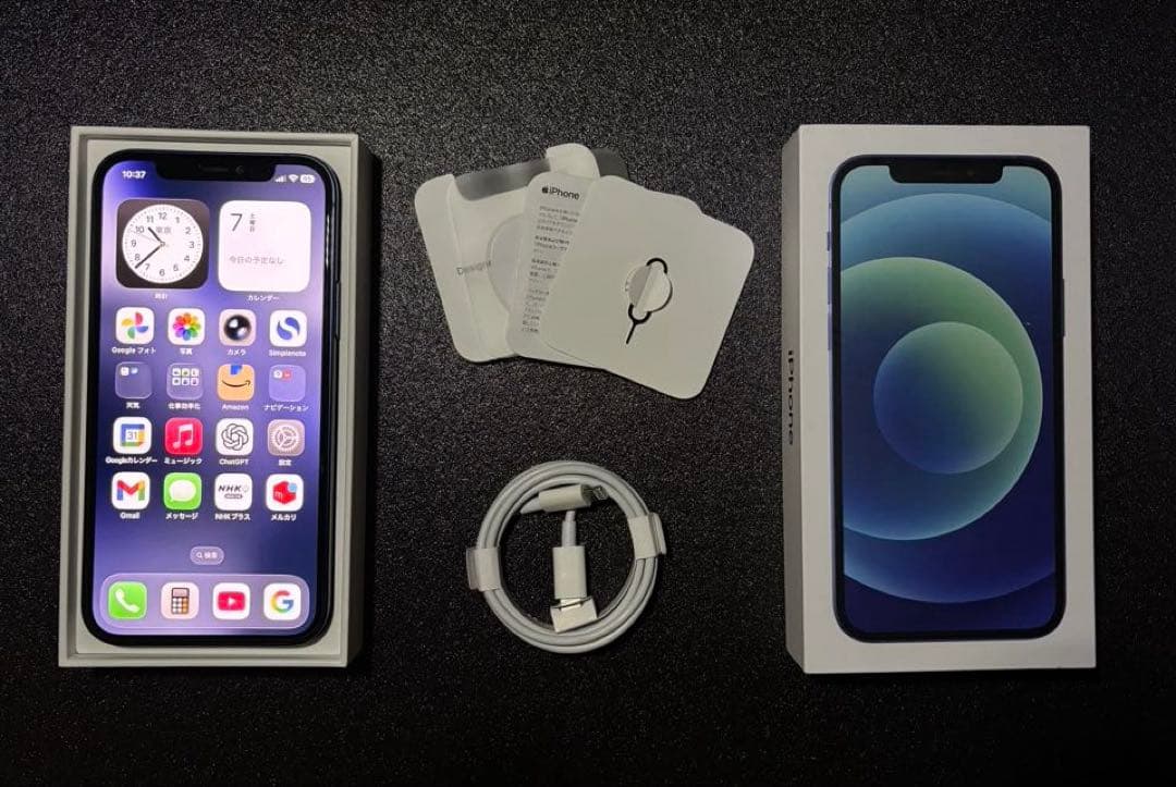 iPhone 12 Blue 64GB 動作良好