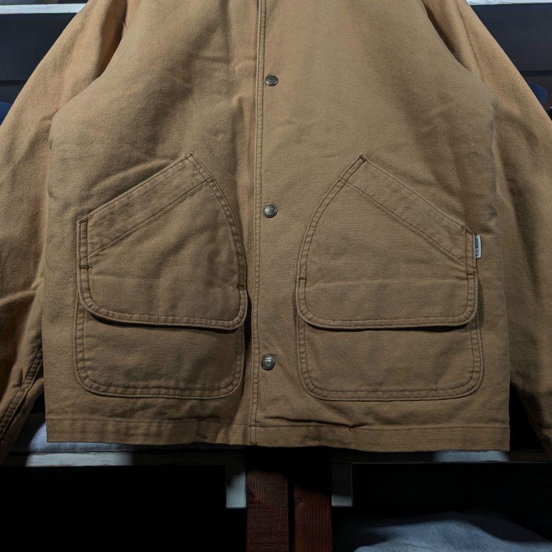 名作　80s　USA製　エルエルビーン　ダックジャケット　カバーオール　2way