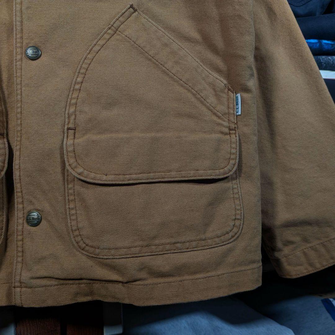 名作　80s　USA製　エルエルビーン　ダックジャケット　カバーオール　2way