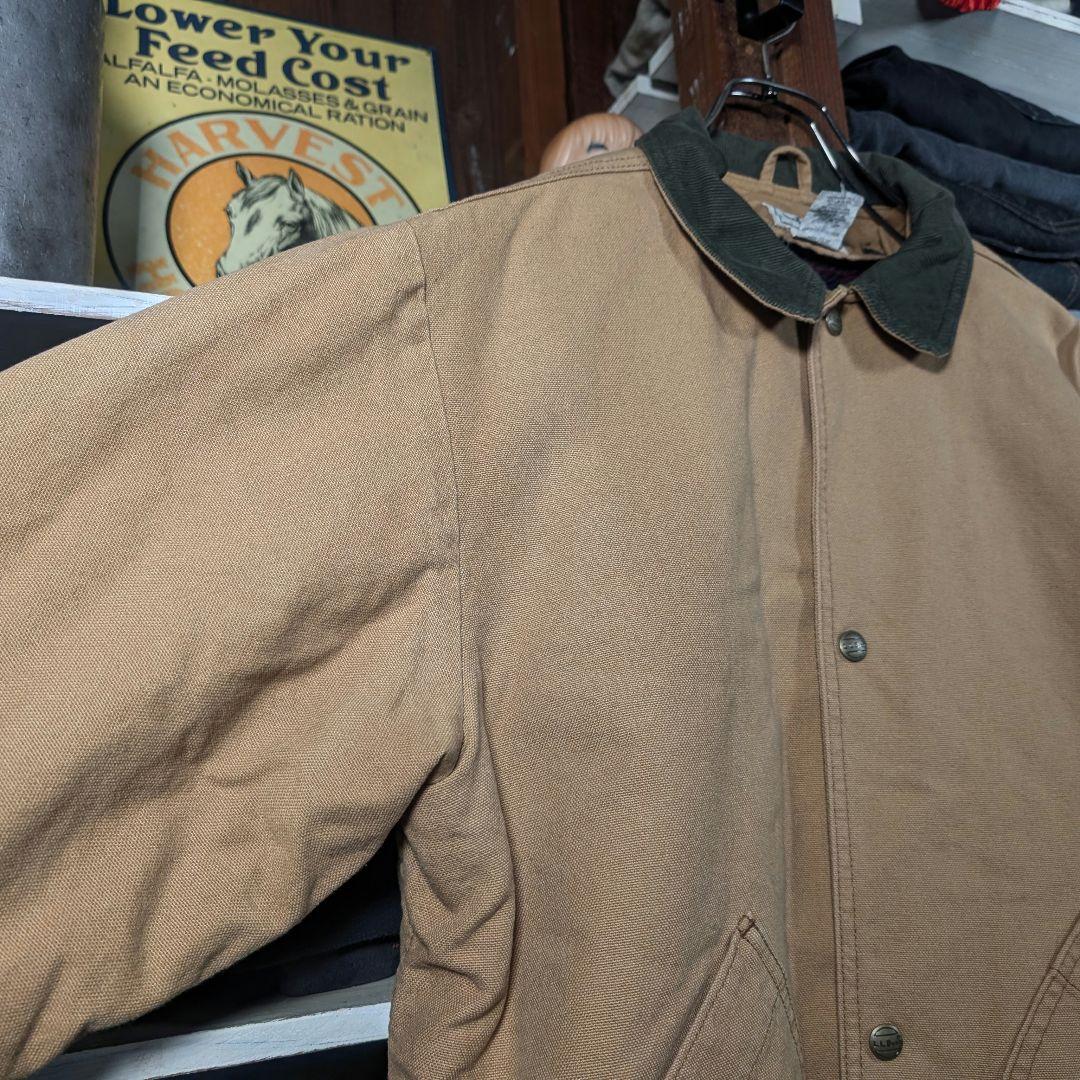 名作　80s　USA製　エルエルビーン　ダックジャケット　カバーオール　2way