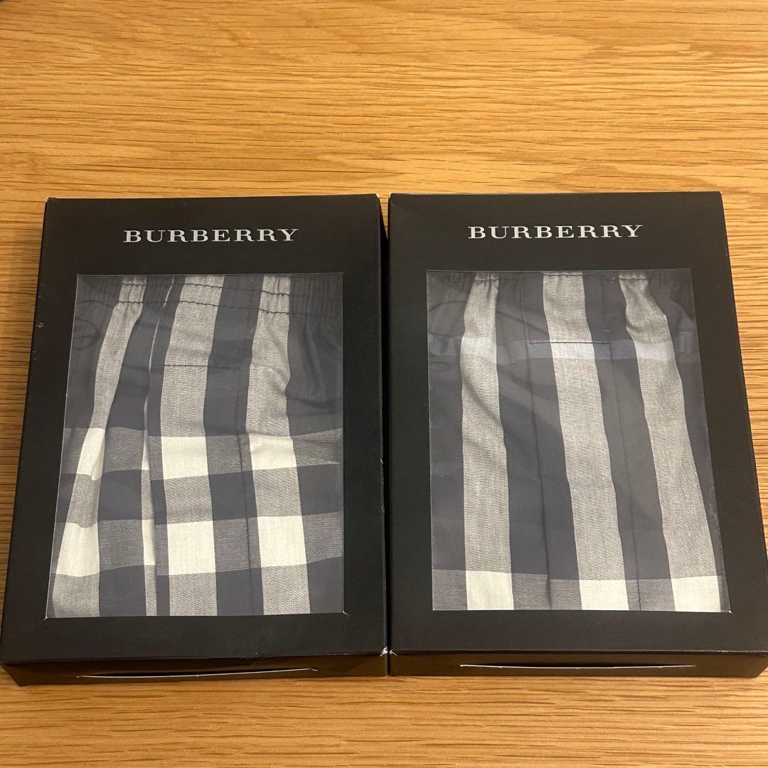 【未使用・新品】 バーバリー Burberry パンツ トランクス M 2枚