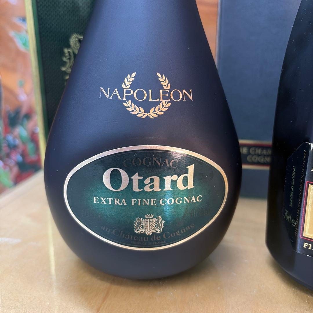 YSL REMY MARTIN、Otaru、Old Parr 古酒3本