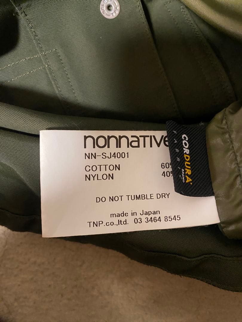 21aw nonnative CLIMBER JACKET ノンネイティブ