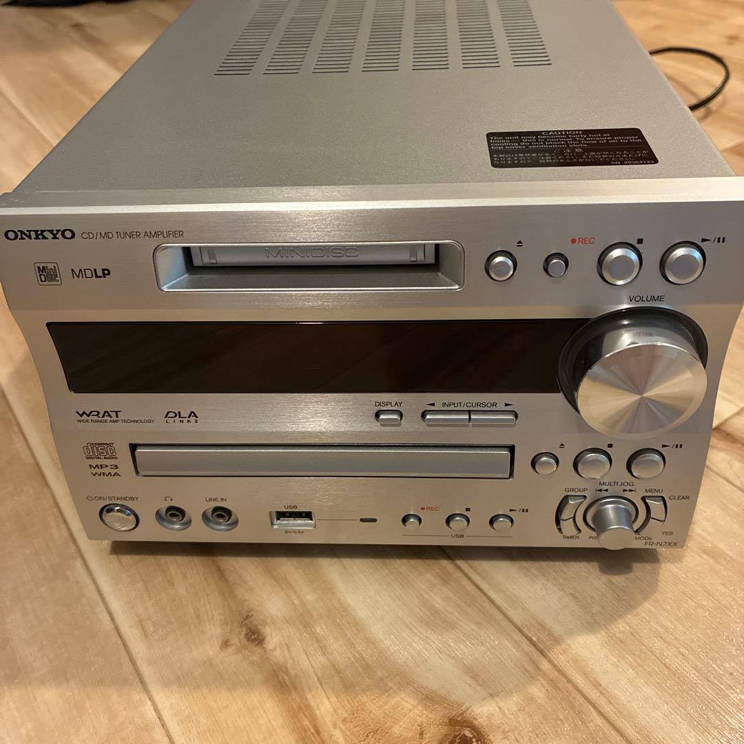 ラジオ・コンポ ONKYO CD/MD/TUNER FR-N7XX