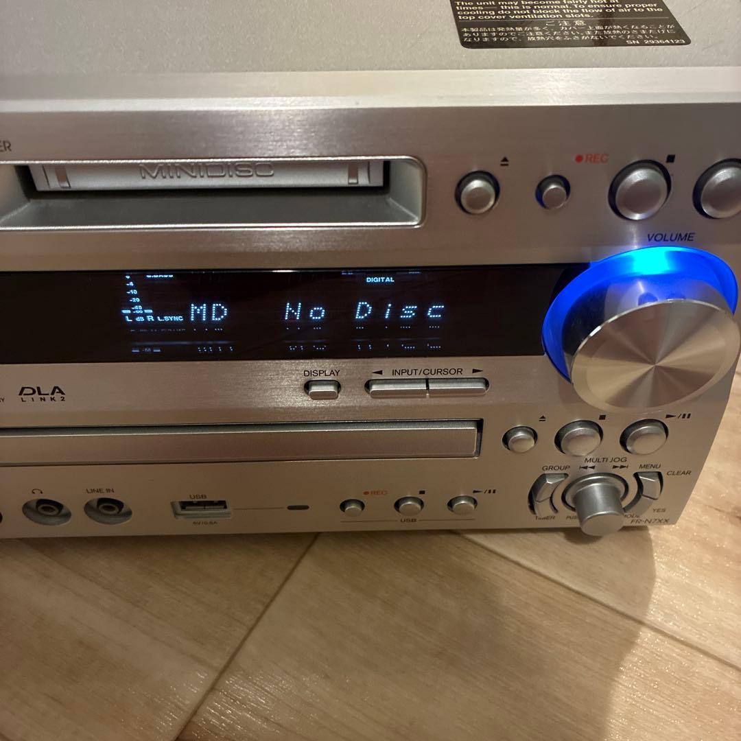 ラジオ・コンポ ONKYO CD/MD/TUNER FR-N7XX