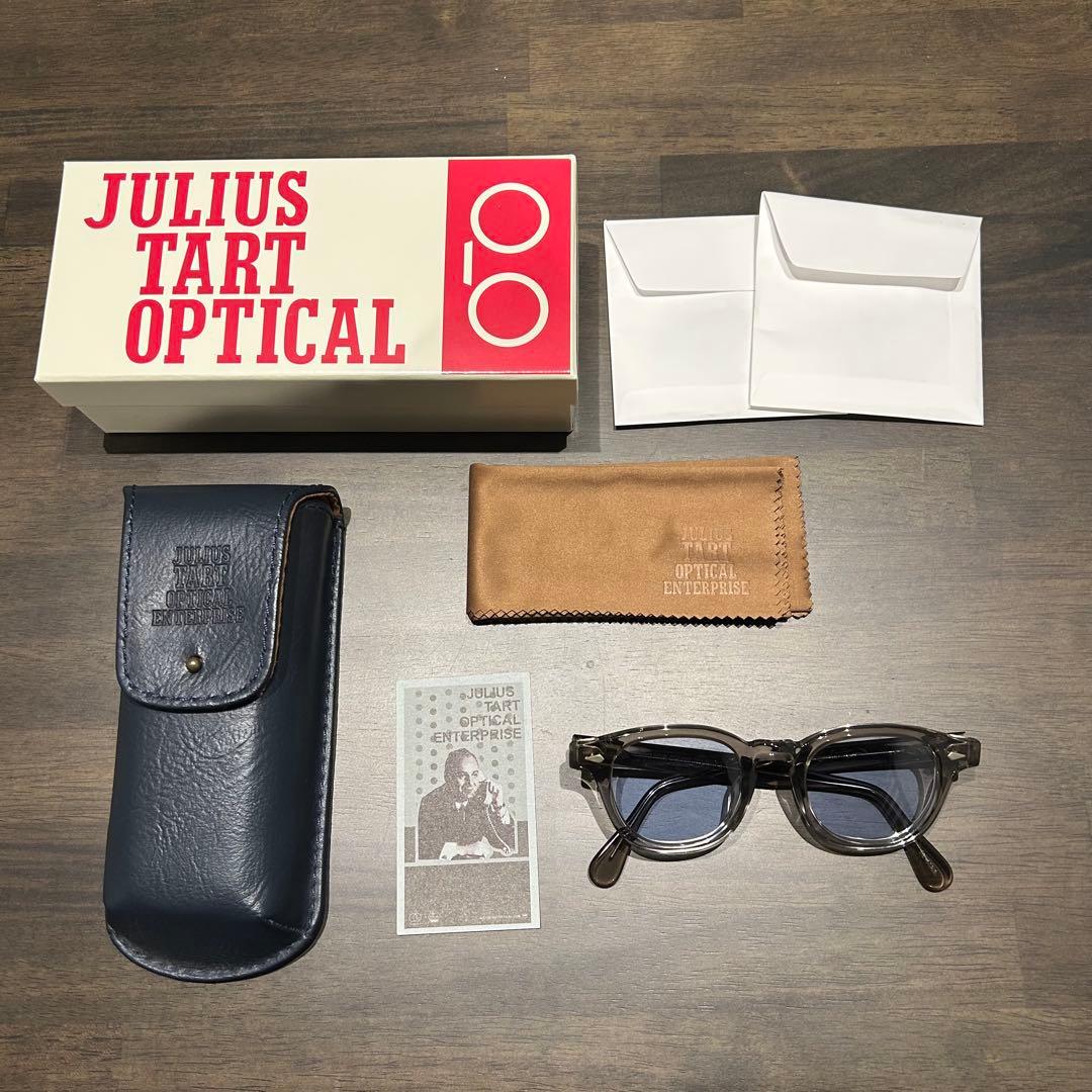 JULIUS TART OPTICAL AR 46-22 - GREY グレー