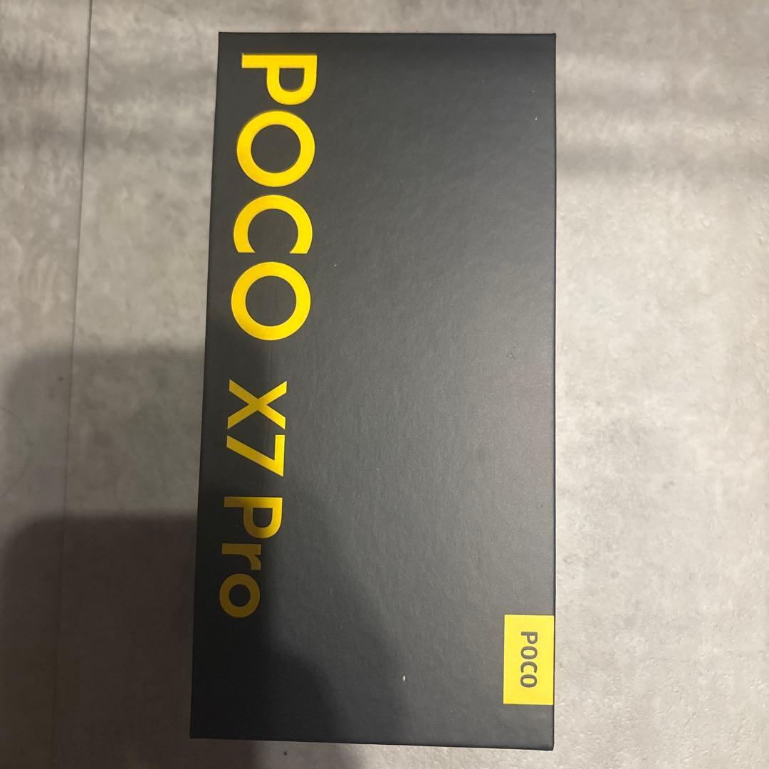 Xiaomi POCO X7 PRO 8GB/256GB ブラック美品