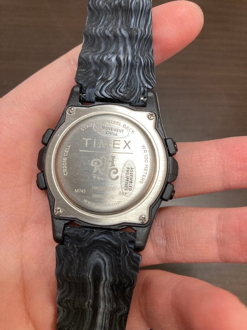 TIMEX ロンハーマン　デジタル腕時計