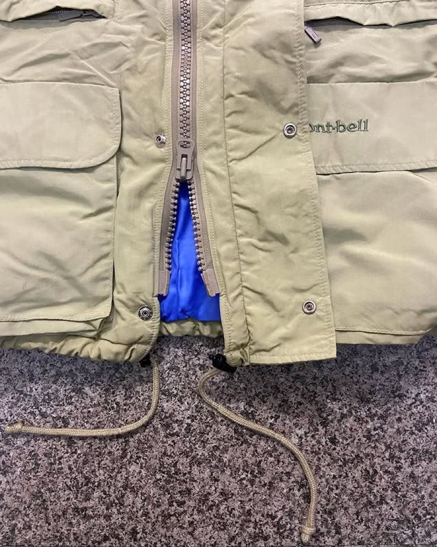 mont-bell フィッシングジャケット　90s 紫タグ