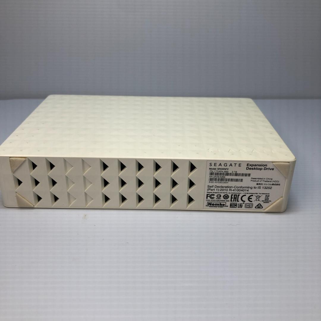 3TB 外付けハードディスク ELECOM SEAGATE SRD0NF2