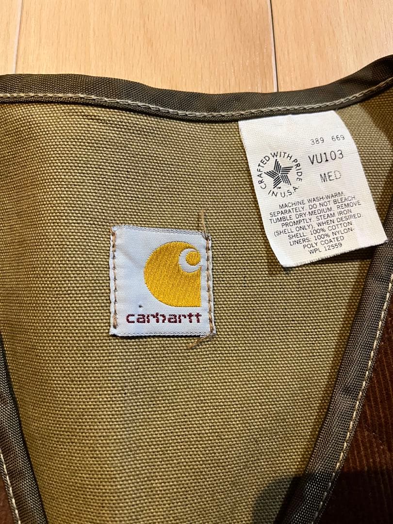 カーハート ダック 迷彩 カモフラ ハンティング ヴィンテージ アメリカ製