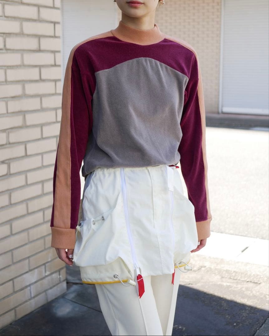 フミカウチダ　パイルスイッチングロングスリーブ　M