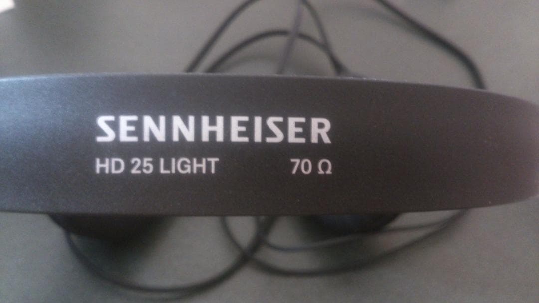 SENNHEISER HD25 LIGHT + 4.4mmバランスケーブル