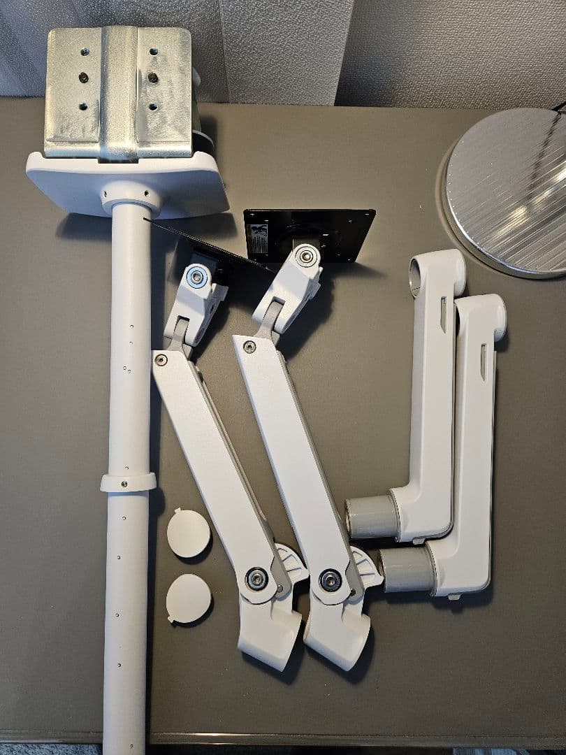 エルゴトロン LX デュアル モニターアーム ホワイト