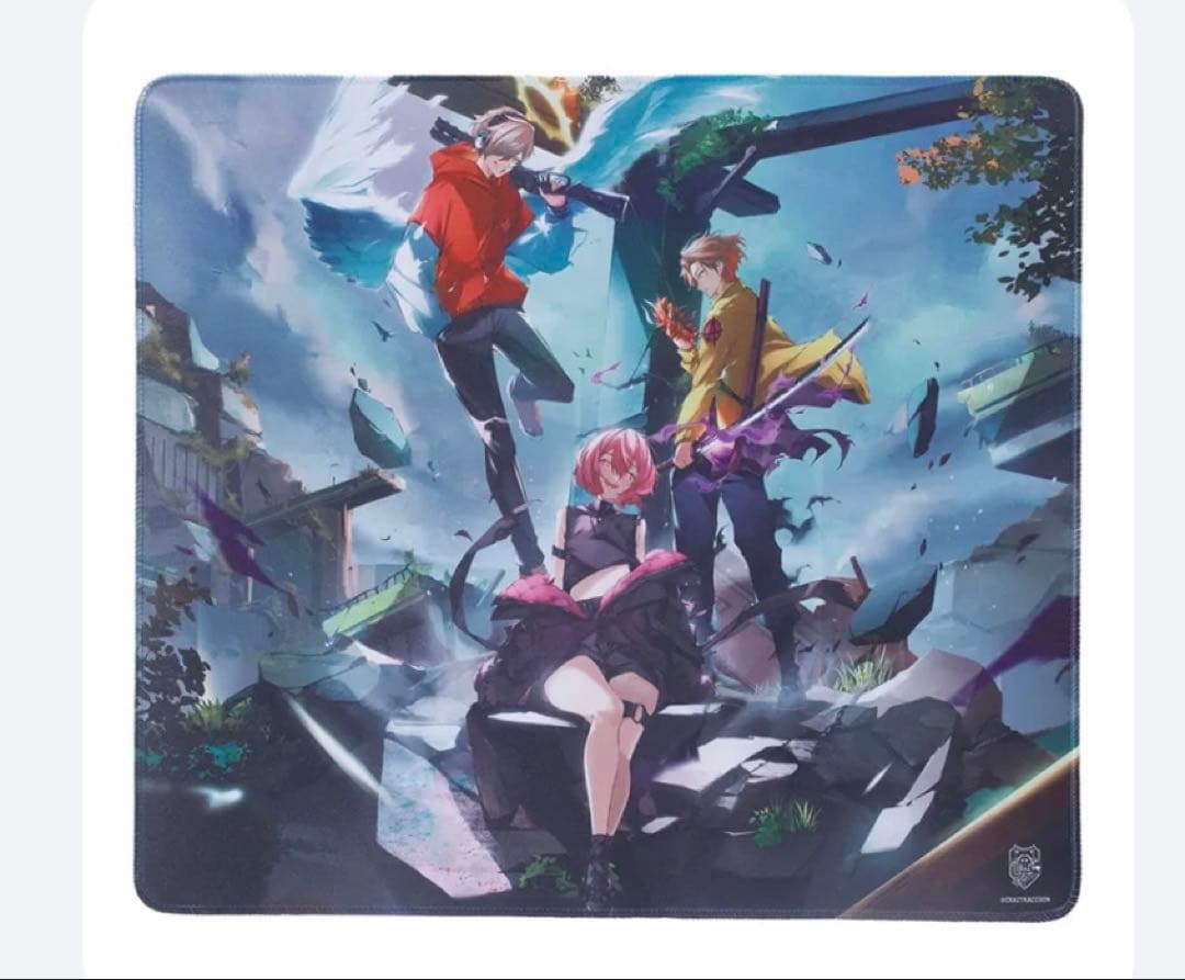 新品　受注生産品　crazy raccoon 大妖怪　マウスパッド