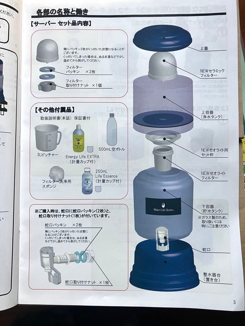 【希少】ポタポタクラブ　 クラブエコウォーターガラスサーバー新品