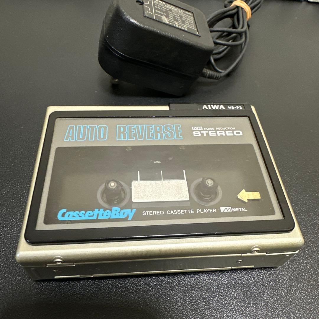 AIWAアイワ CassetteBoy HS-P2 通電OK ジャンク　現状品