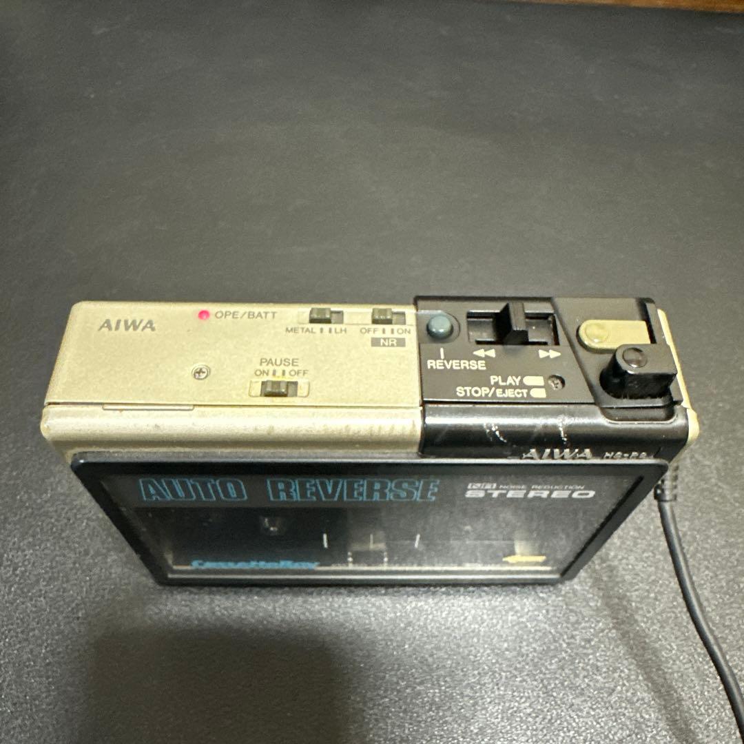 AIWAアイワ CassetteBoy HS-P2 通電OK ジャンク　現状品