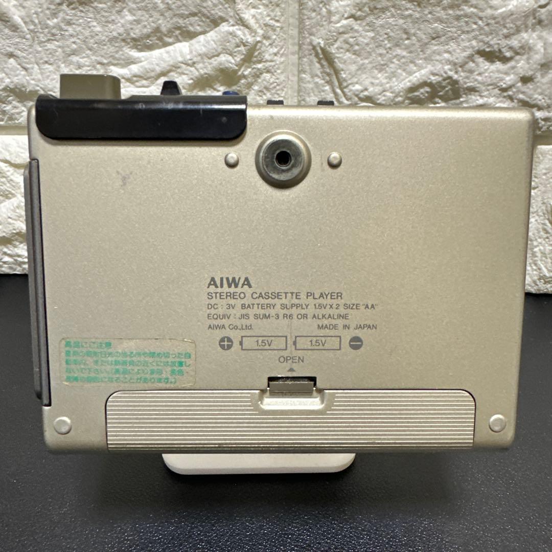 AIWAアイワ CassetteBoy HS-P2 通電OK ジャンク　現状品