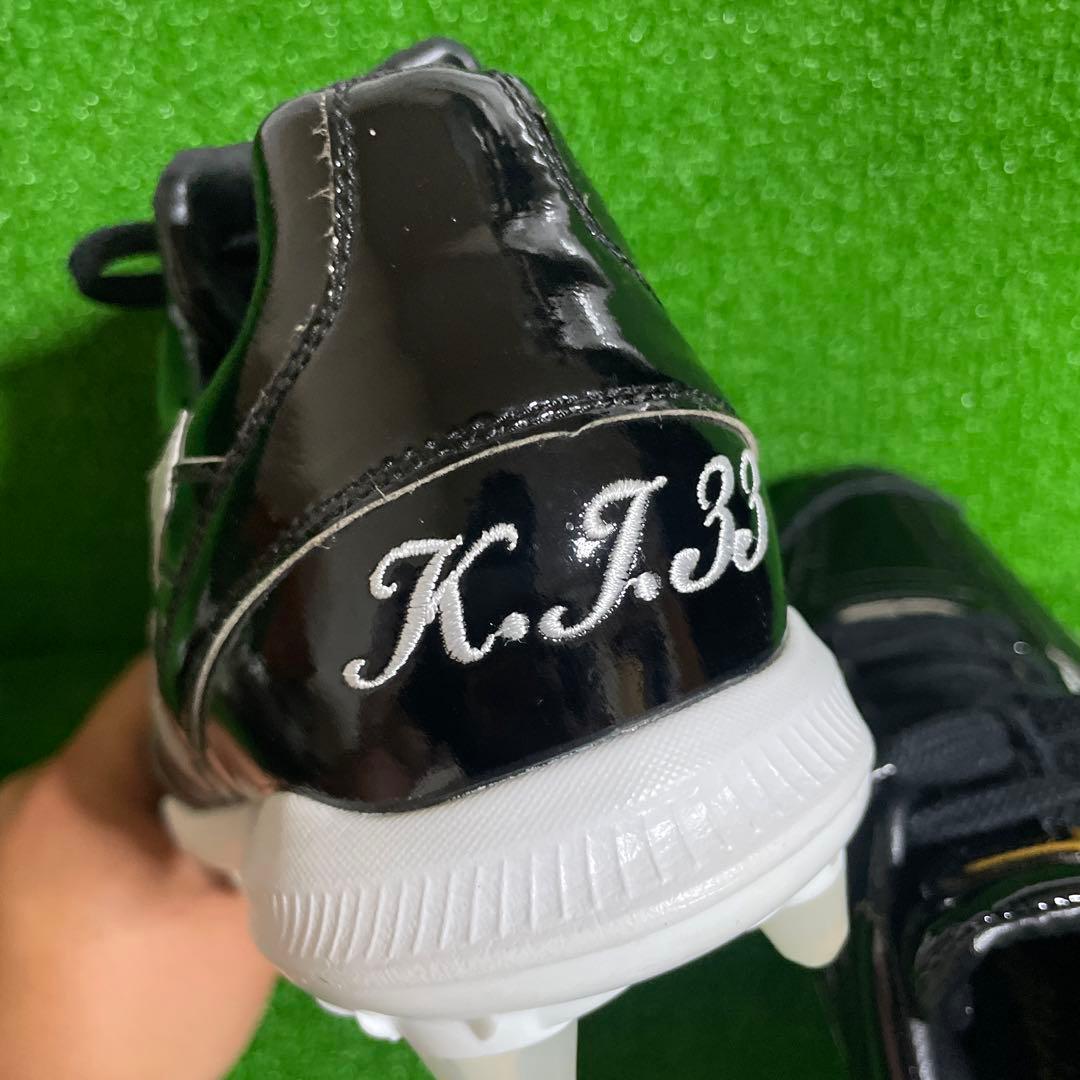 【27.0】 糸原健斗選手 阪神タイガース プロ支給品 スパイク プロ野球