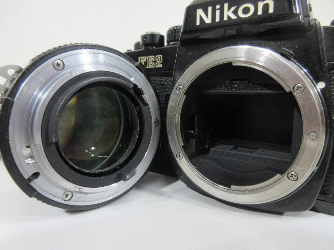 1221W【ジャンク】Nikon フィルム一眼レフカメラ FE2