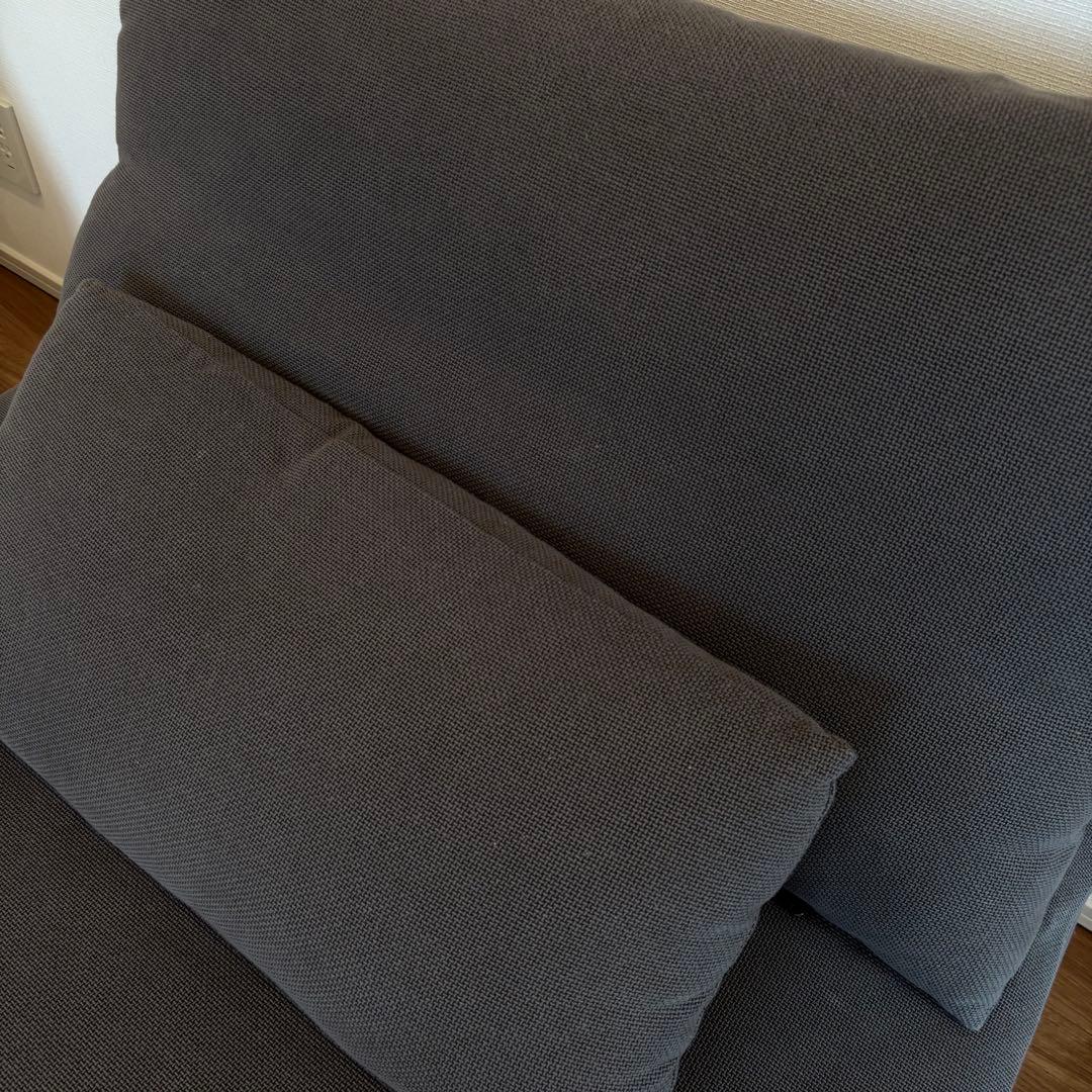 IKEA ソーデルハムン　1人掛けソファ　フリードトゥナ ダークグレー
