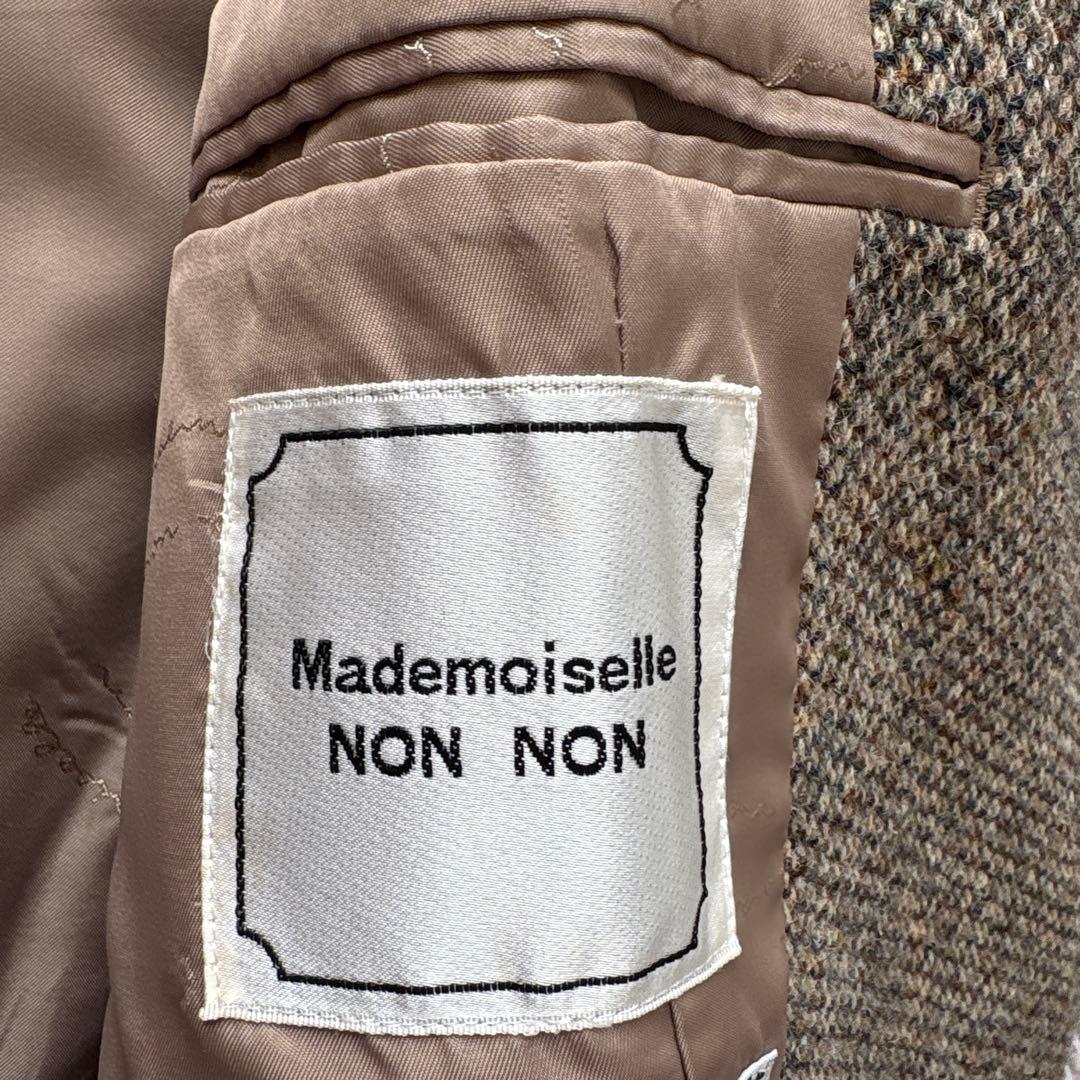 Kanomo美品　マドモアゼルノンノン　WテーラードL ベージュ　メランジ