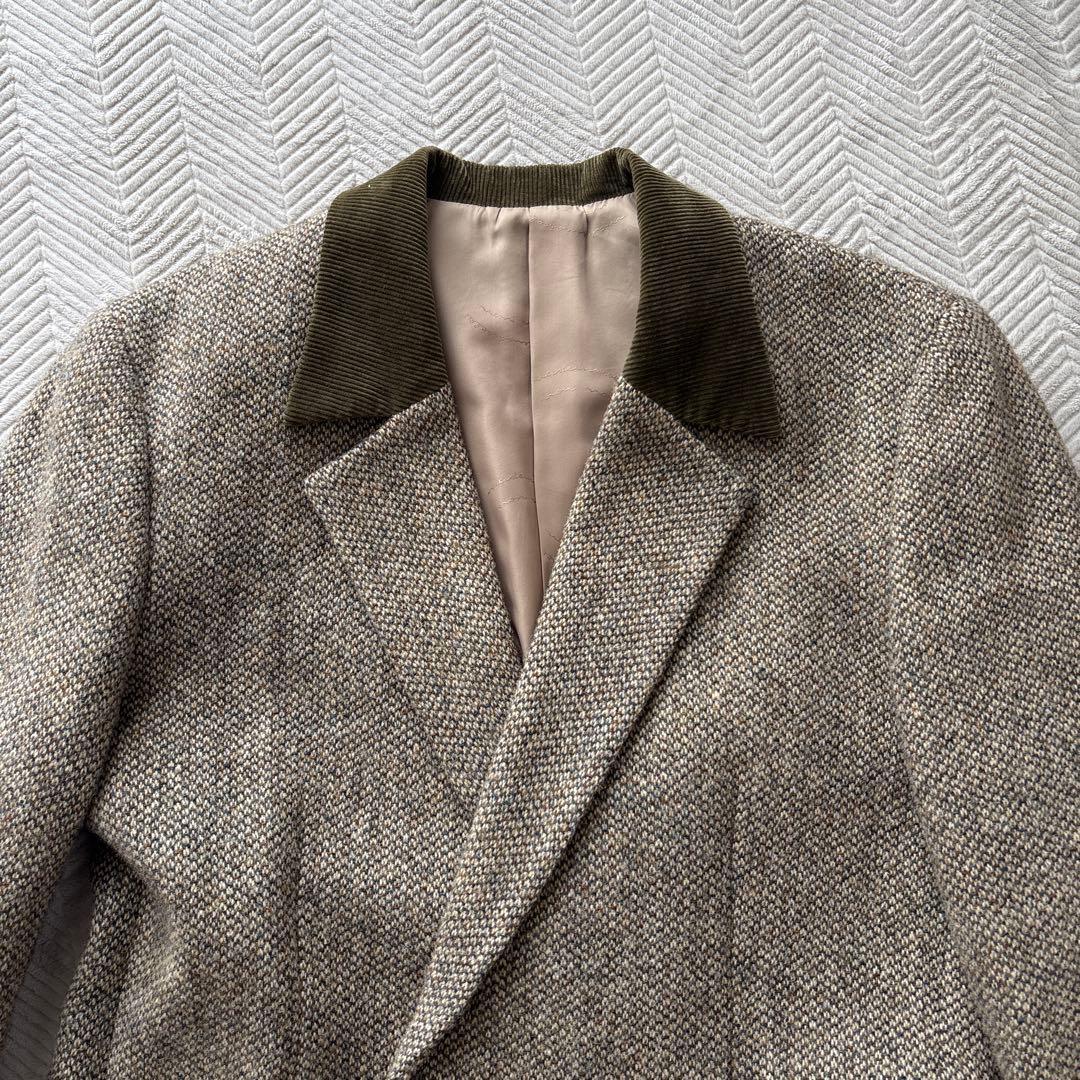 Kanomo美品　マドモアゼルノンノン　WテーラードL ベージュ　メランジ