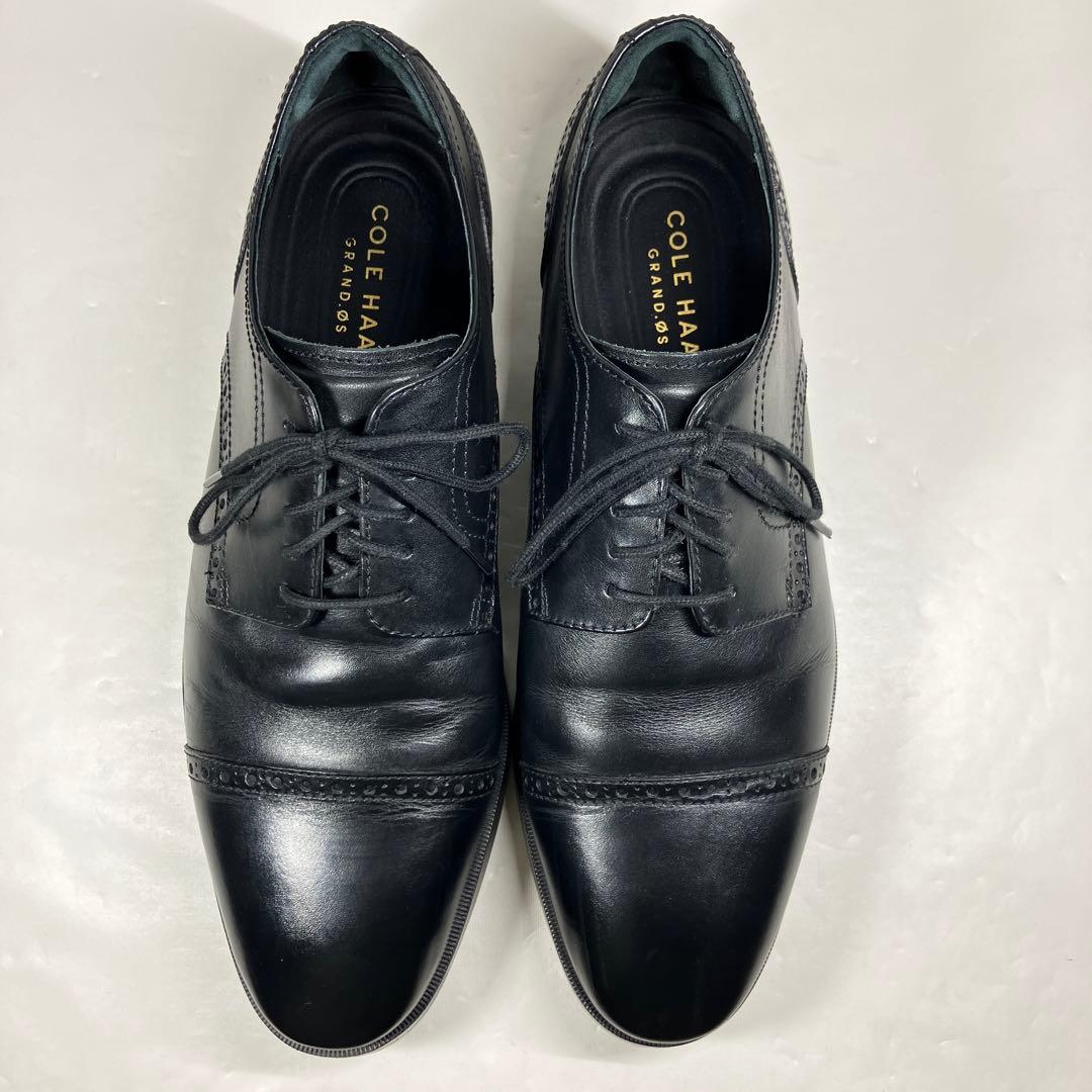 【極美品】コール ハーン GRAND.0S オックスフォード 黒 レザー 27