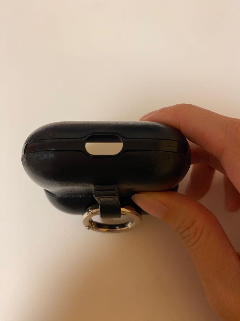 SAINT LAURENT ブラック Air Pods Proケース