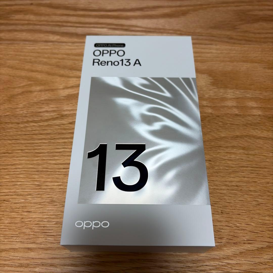 新品未使用 OPPO Reno 13A 8GB 128GB アイスブルー