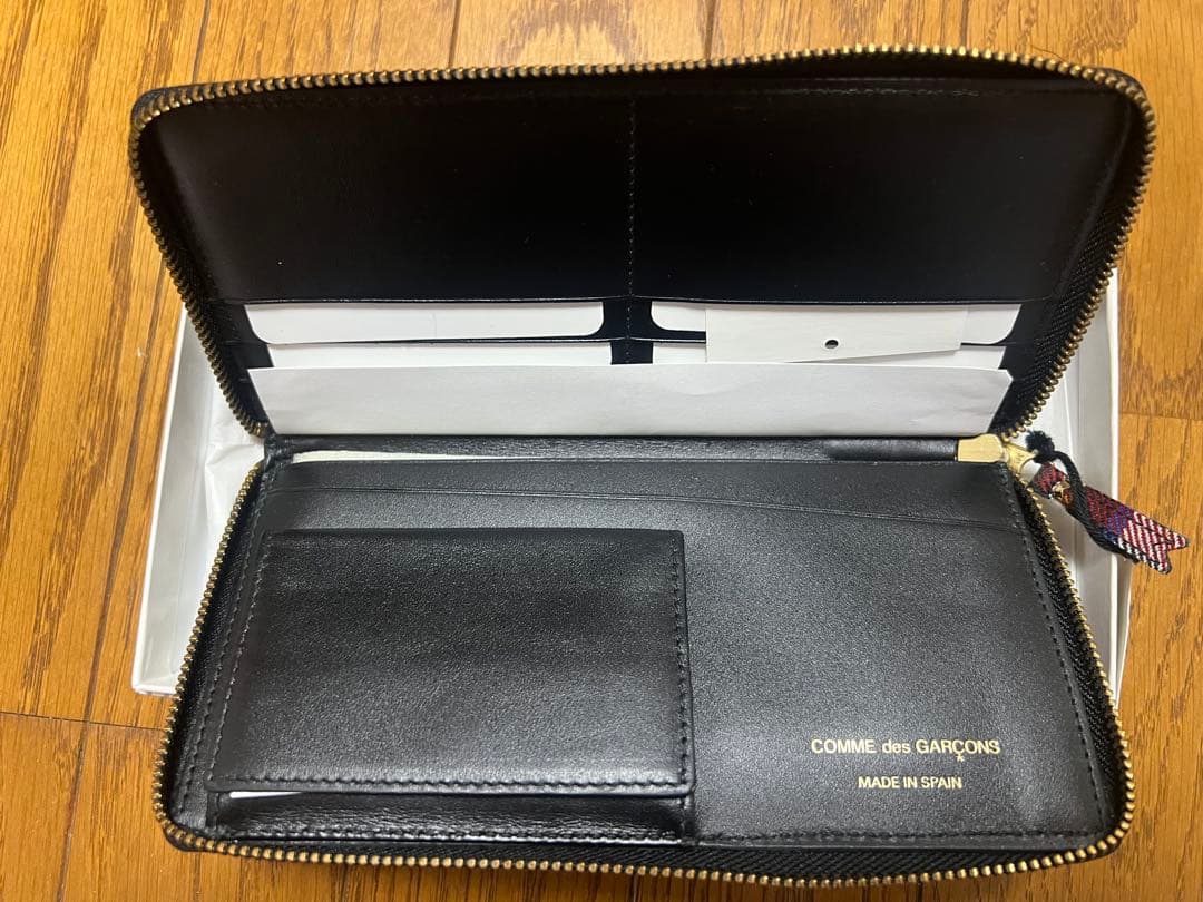 COMME des GARÇONS チェック柄 長財布 コムデギャルソン 新品