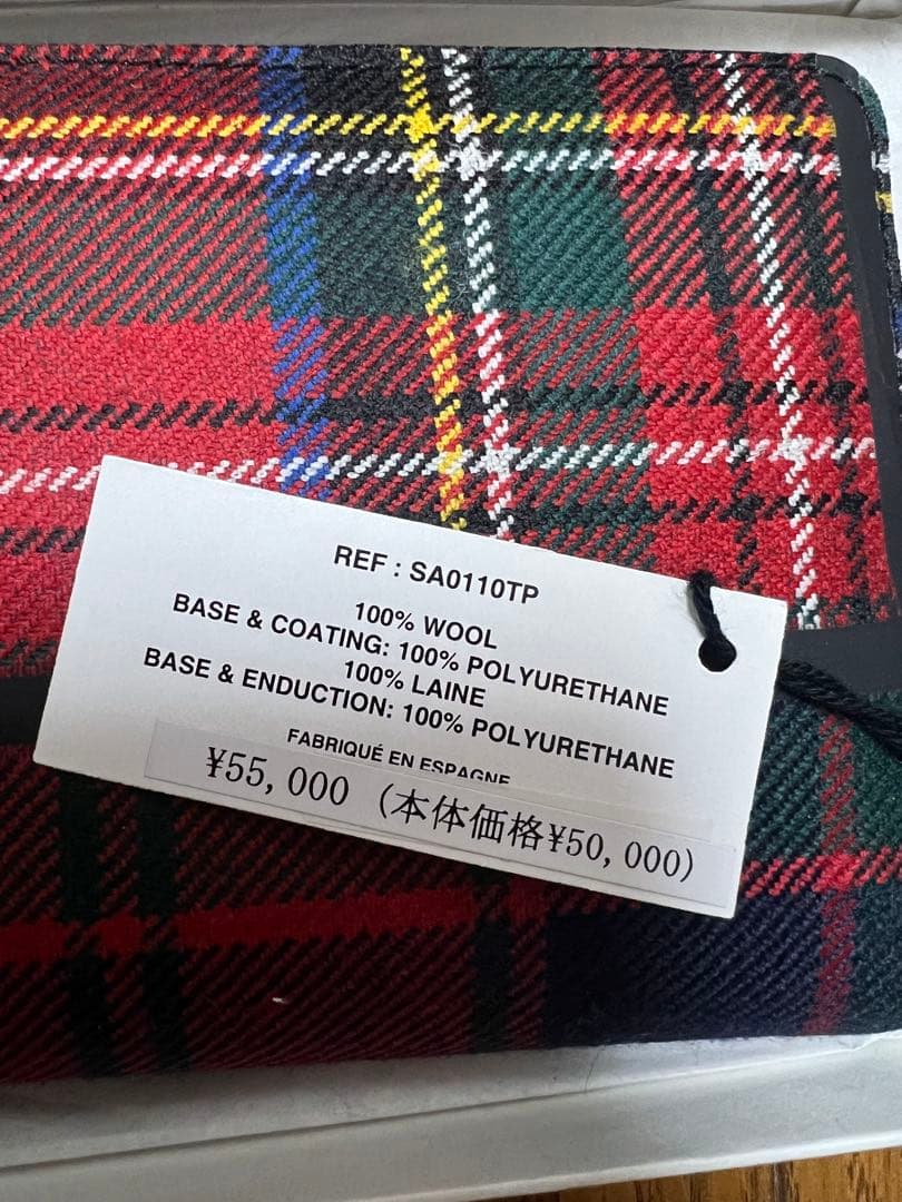 COMME des GARÇONS チェック柄 長財布 コムデギャルソン 新品