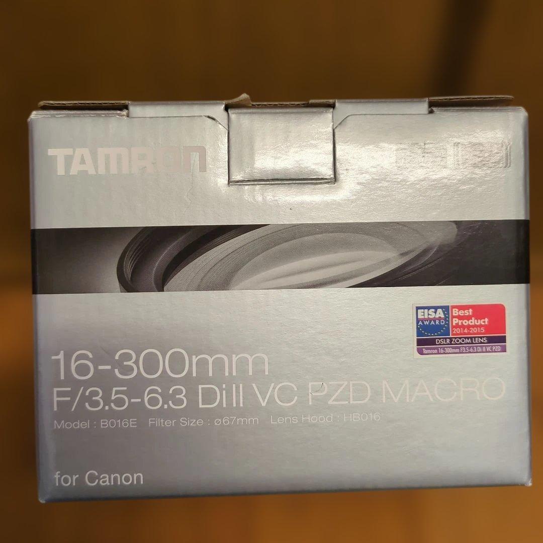 TAMRON 16-300mm DiⅡ VC キャノン　高倍率望遠レンズ　美品
