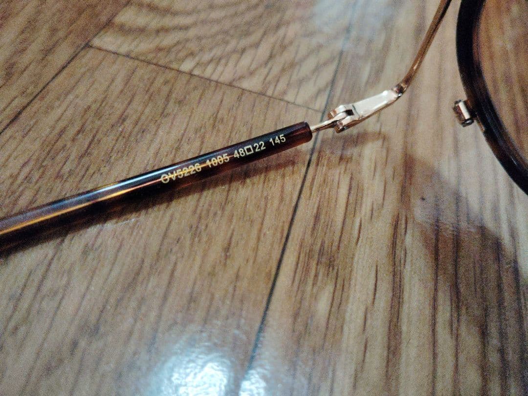 希少！OLIVER PEOPLES サングラス ゴールド×ブラウン