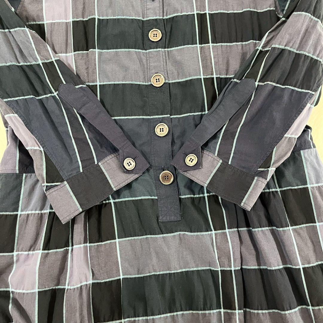 BURBERRY BRIT　バーバリー　シャツワンピース　チェック　大きいサイズ