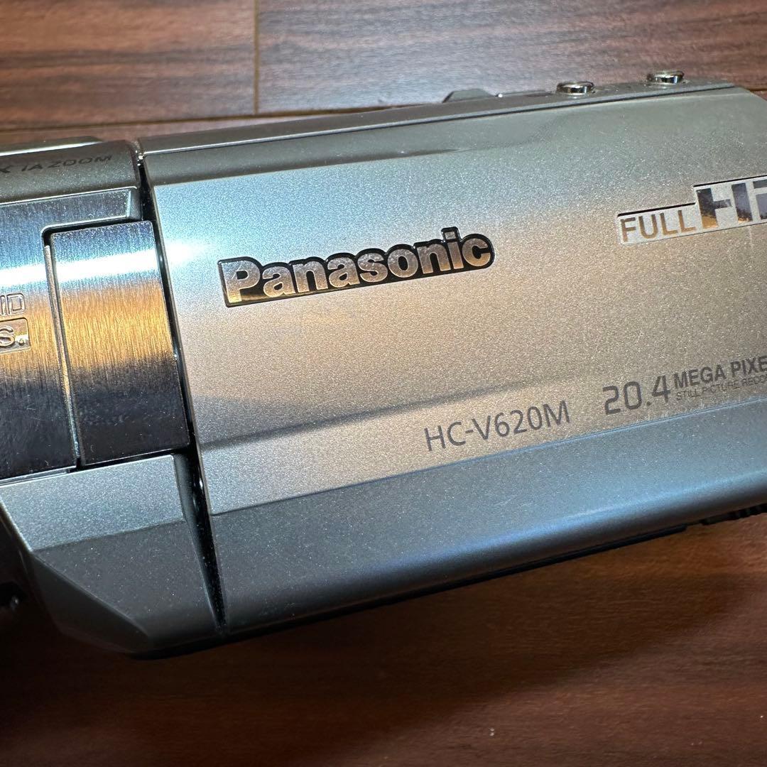 Panasonic HC-V620M-S ビデオカメラ 5508