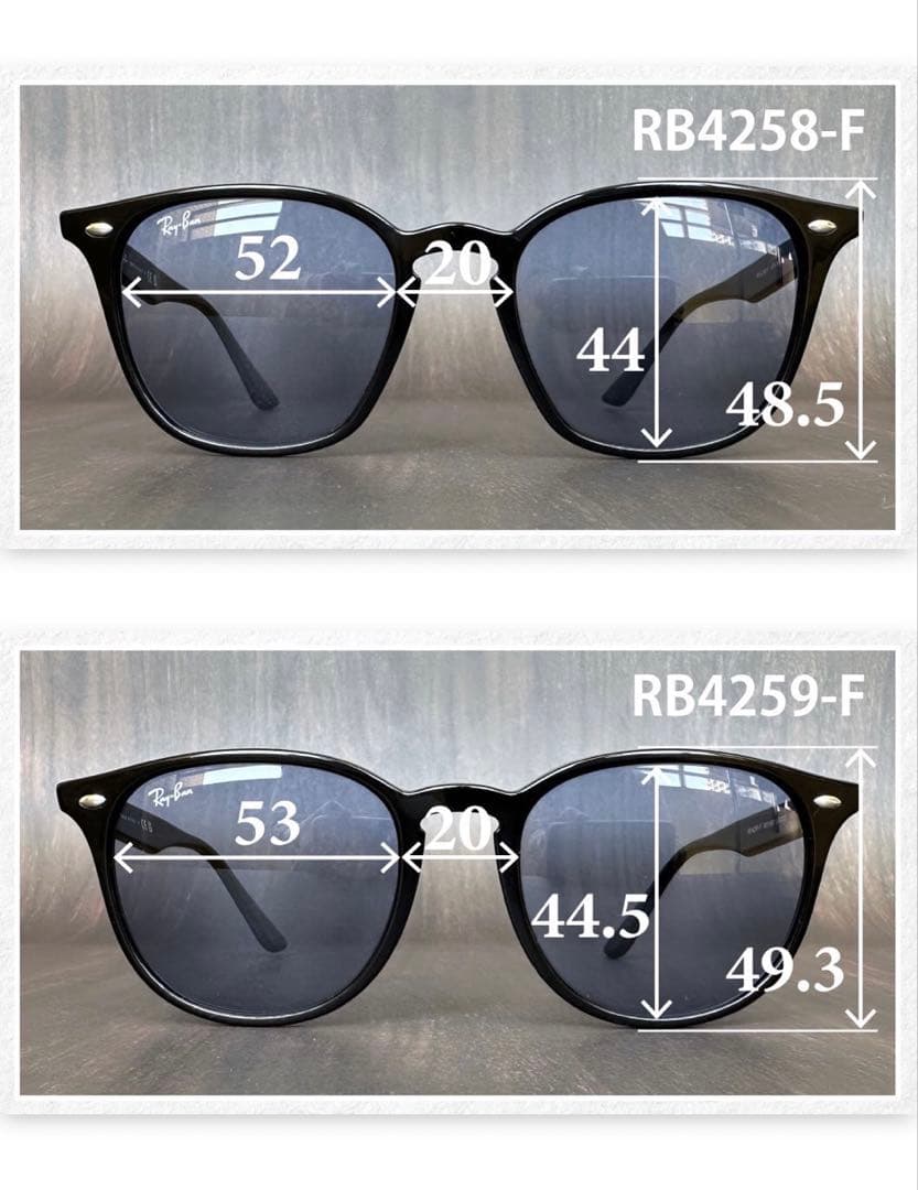 ★レンズ新品★RB 4258-F 601/80★ RayBan★レイバン★
