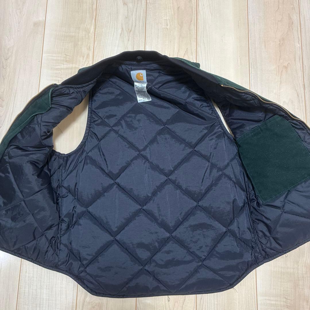 Carhartt ダークグリーン ベスト Sサイズ