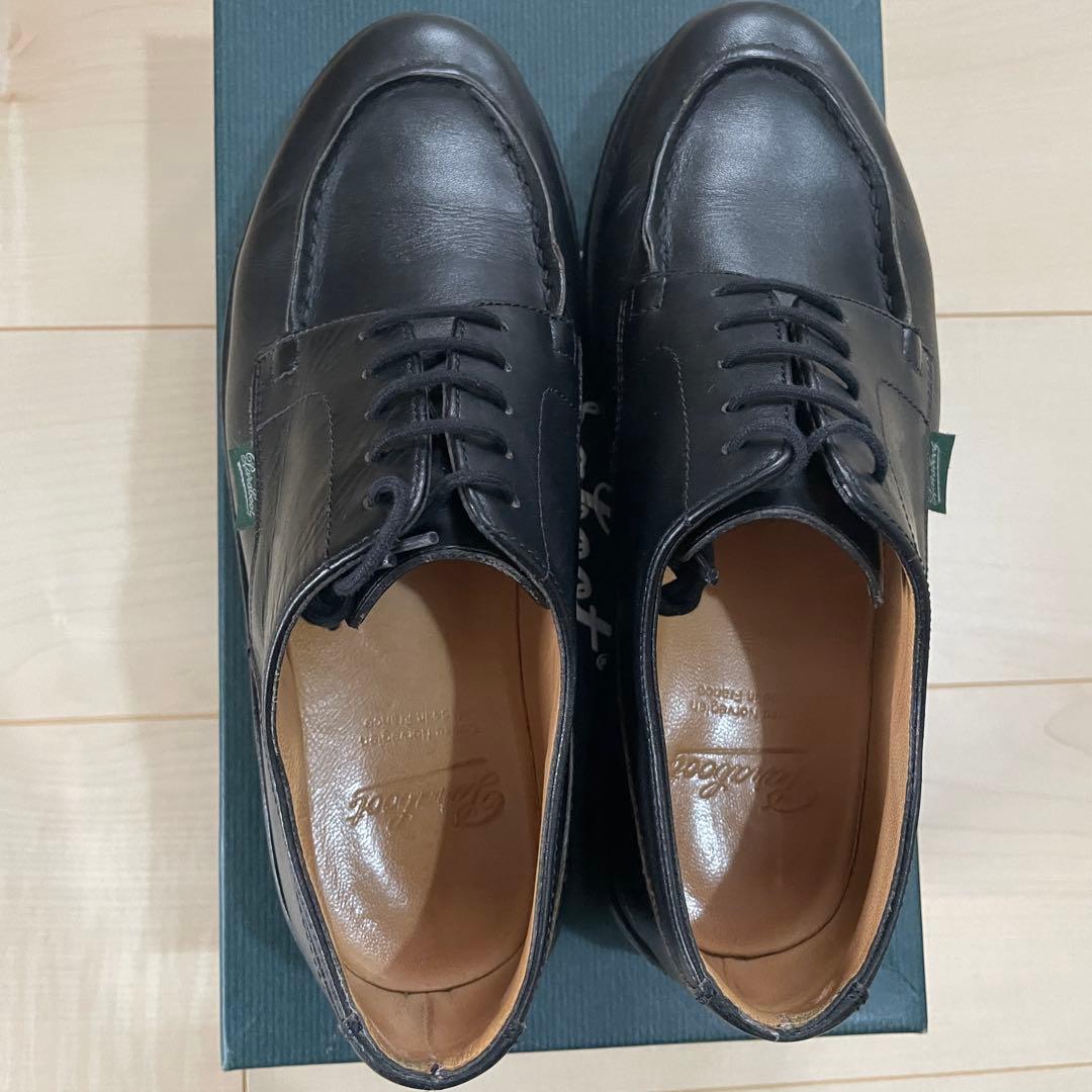 パラブーツ paraboot シャンボード UK5 24.0cm 黒 noir