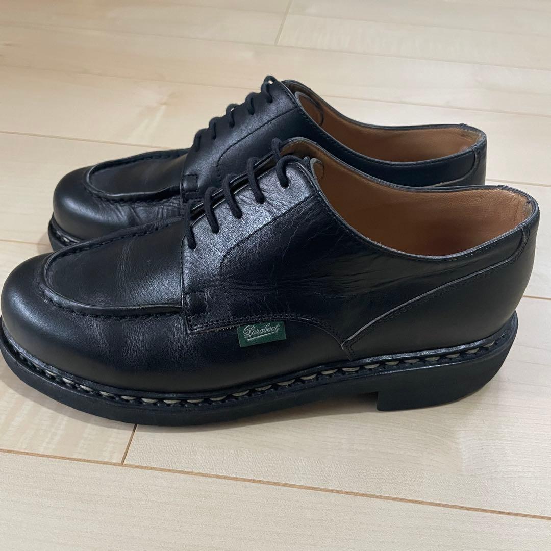 パラブーツ paraboot シャンボード UK5 24.0cm 黒 noir