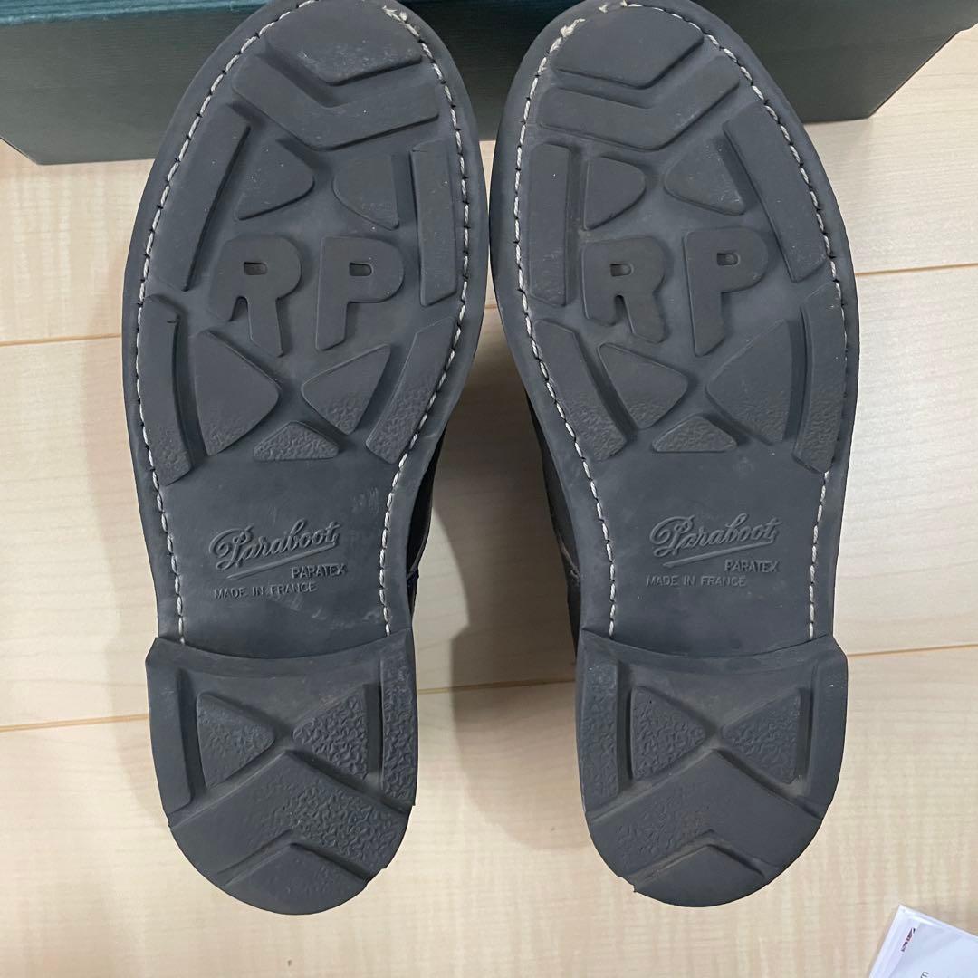 パラブーツ paraboot シャンボード UK5 24.0cm 黒 noir