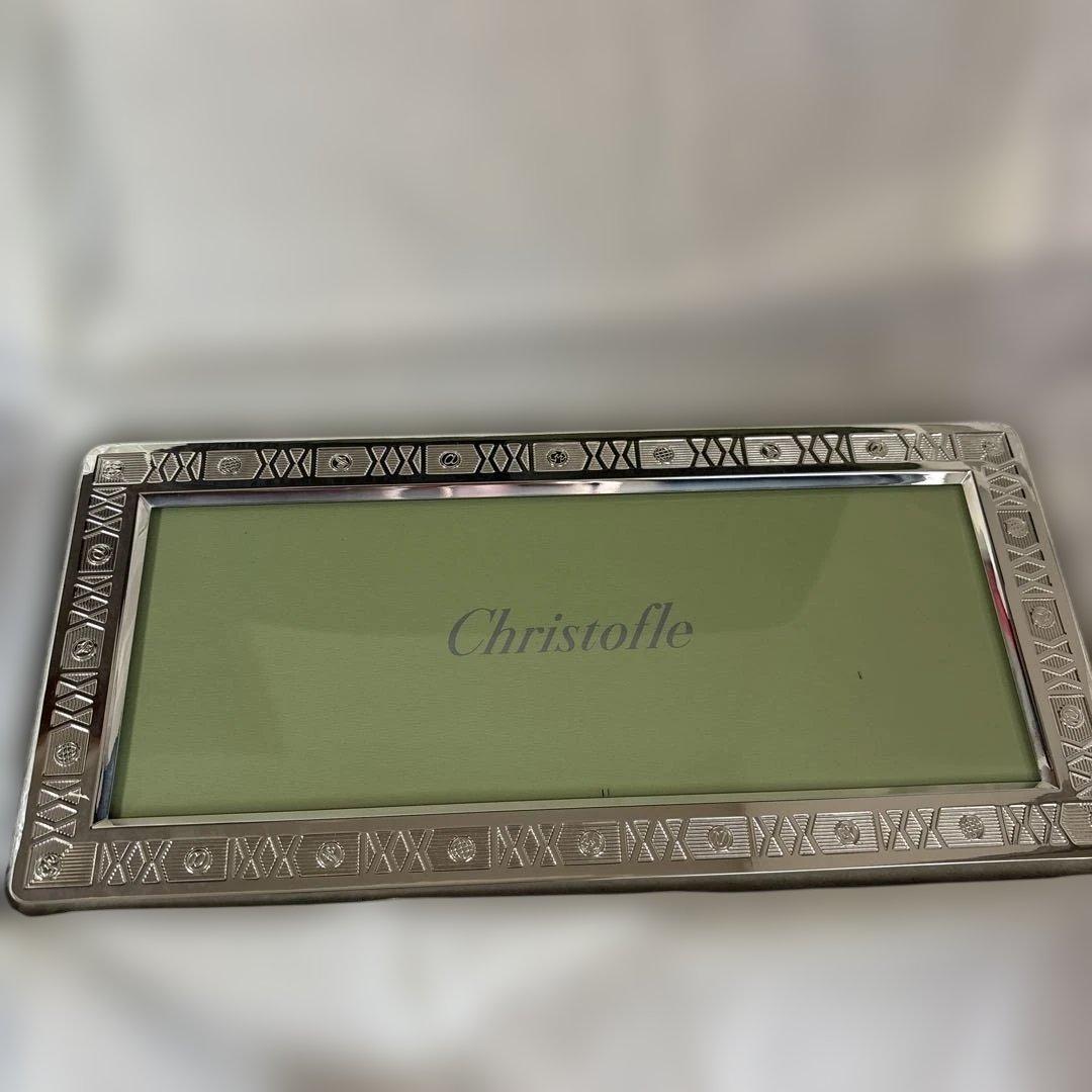 新品　クリストフル シルバー 写真立て