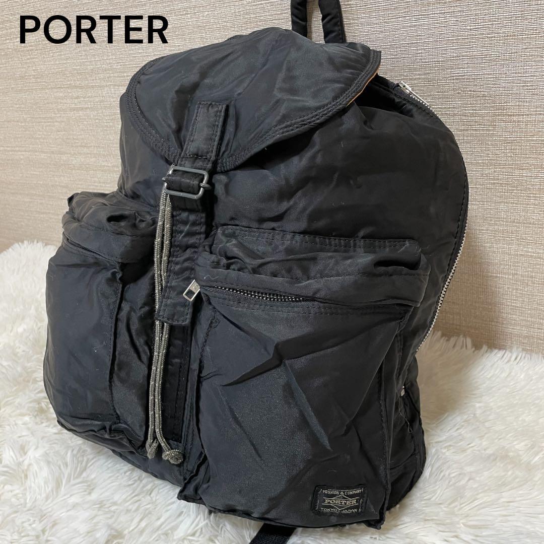 美品✨ PORTER ポーター タンカー リュック バックパック 黒 吉田カバン