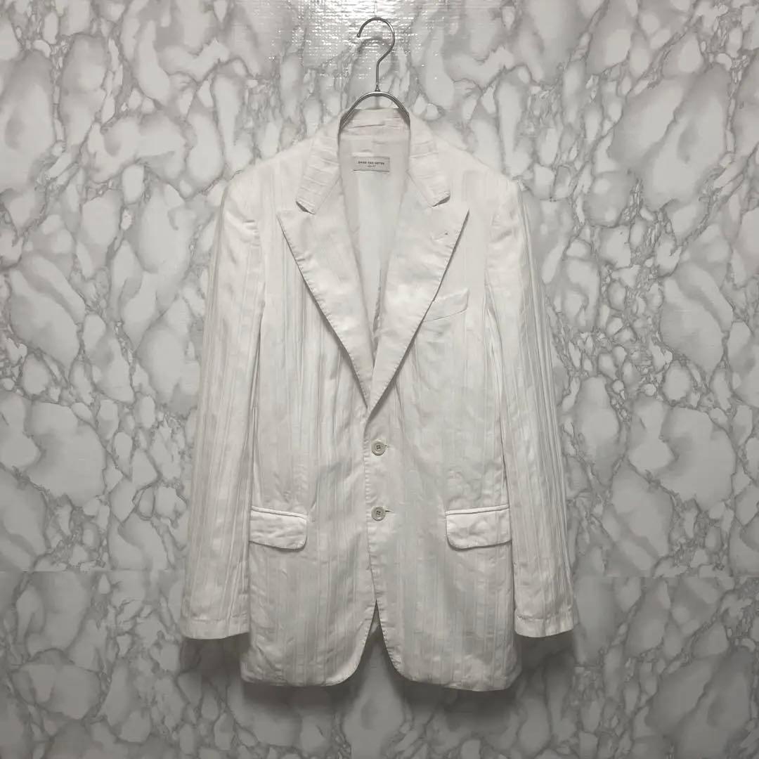 DRIES VAN NOTEN ロング丈デザインテーラードジャケット