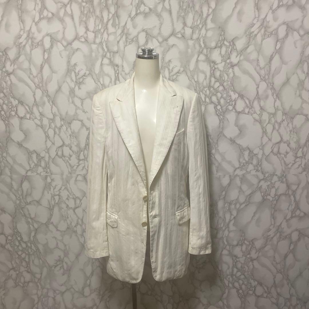 DRIES VAN NOTEN ロング丈デザインテーラードジャケット