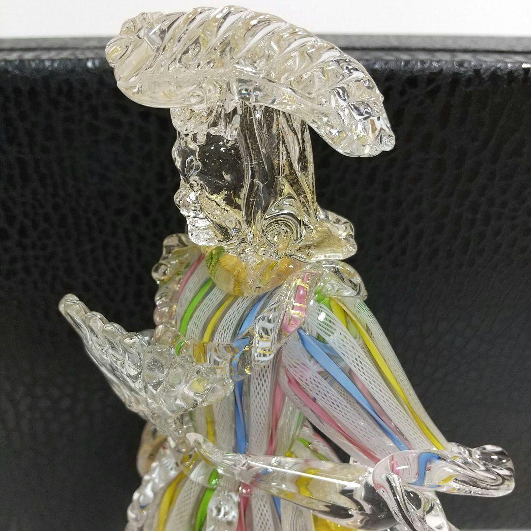 ベネチアンガラス 人形 フィギュリン ヴェネチアン ムラーノ MURANO